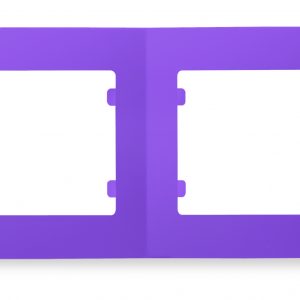 РАМКА ЧЕТВОРНА ХОРИЗОНТАЛНА ТЪМНО ЛИЛАВА